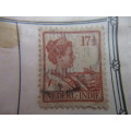 NETHERLANDS - LOT OF USED MOUNTED  DUTCH STAMPS