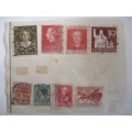 NETHERLANDS - SMALL LOT OF USED MOUNTED STAMPS