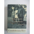 EXTRAORDINARY ORDINARY PEOPLE - SECRETARY OF STATE - CONDOLEEZZA RICE -SIGNED BY HER