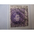 SPAIN - ALFONSO XIII CADET 15c STAMP - NOTE ERROR 1 MISSING !!!!!