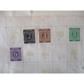 GERMANY ALLIED OCCUPATION - MOUNTED STAMPS
