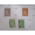 PORTUGAL 1917 CERES USED MOUNTED STAMPS