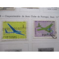 PORTUGAL USED MOUNTED STAMPS 1959