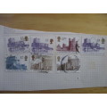 GREAT BRITAIN - USED CASTES MOUNTED STAMPS