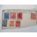 YUGOSLAVIA - LOT OF USED MOUNTED STAMPS