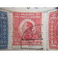 YUGOSLAVIA - LOT OF USED MOUNTED STAMPS