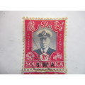 SOUTH AFRICA - UNION OF SA 1947  KING GEORGE VI PRINTED OVER SWA