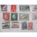 GREECE - USED MOUNTED STAMPS
