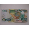 ZAMBIA -  20 KWACHA BANK NOTE  UNCIRCULATED STATE AD 1198300 - 1992