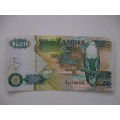 ZAMBIA -  20 KWACHA BANK NOTE  UNCIRCULATED STATE AF 9178604 - 1992