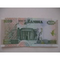 ZAMBIA -  20 KWACHA BANK NOTE  UNCIRCULATED STATE AE 0718809 - 1992