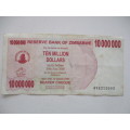 ZIMBABWE - BEARER CHEQUE 2008 AV 3212003