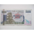ZIMBABWE ONE THOUSAND DOLLARS WK 7712043   - 2003