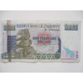ZIMBABWE ONE THOUSAND DOLLARS WC 255 0220   - 2003