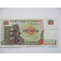 ZIMBABWE - FIFTY DOLLARS -  1994    EX 3645631