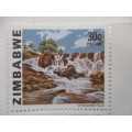 ZIMBABWE - 3 MINT STAMPS - INYANGOMBI FALLS  30c