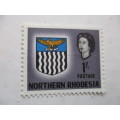 NORTHERN RHODESIA - 1963 COAT OF ARMS 1/d  MINT STAMP