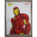 MARVEL POSTER PRESENTED  BY WIZARD 2 SIDED POSTER - 26 X  35 CM