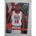 SKYBOX - USA BASKETBALL CARDS MAGIC ON - LARRY JOHNSON