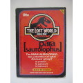 TOPPS -  THE LOST WORLD  TRADING CARDS 1997 -  LOT OF 4 CARDS