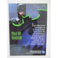 DC /  MARVEL - FLEER  ULTRA 1995 BATMAN -  MAN OF SHADOW