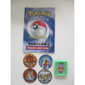 TAZOS  POKEMON SMALL PIC AND BOOKLET