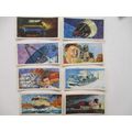 CIGARETTE CARDS- BROOKE BOND AND TEA - INVENTORS & INVENTIONS  8 CARD LOT