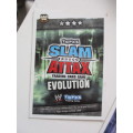 TOPPS WRESTLING - SLAM ATTAX  EVOLUTION CARD LOT  - LOT OF 10 CARDS  2009