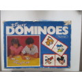VINTAGE  DISNEY DOMINOES  FROM THE 1970`S
