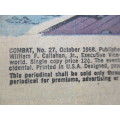 DELL COMICS - COMBAT -  NO. 27 - 1968  WAR COMIC