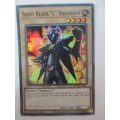 YU-GI-OH - TRADING CARD - SHINY BLACK C SQUADDER  - HOLO CARD