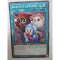 YU-GI-OH TRADING CARD - JACK-IN-THE HAND