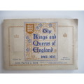 THE KINGS AND QUEENS OF ENGLAND - 1066-1935 PLAYER and SONS COMPLETE ALBUM WITH CARDS