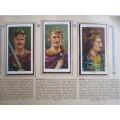 THE KINGS AND QUEENS OF ENGLAND - 1066-1935 PLAYER and SONS COMPLETE ALBUM WITH CARDS