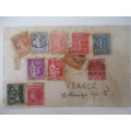 FRANCE LOT OFOLD MOUNTED STAMPS