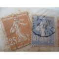 FRANCE LOT OFOLD MOUNTED STAMPS