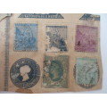 QUEEN VICTORIA - CAPE OF GOOD HOPE AND CANADA OLD STAMPS MOUNTED
