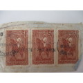 MADAGASCAR 50c LOT OF 3 USED STAMPS