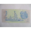 SOUTH AFRICA R2 RAND BANK NOTE - SERIAL NUMBER - A2/10  - 752305 GREAT CONDITION