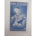 NEW ZEALAND  2 USED STAMPS PRINCE ANDREW