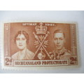LOT OF 3 MINT  CORONATION STAMPS - 1937