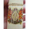 VINTAGE MINI TORCH / FLASHLIGHT TO COMMEMORATE THE CORONATION OF THE QUEEN - 1953