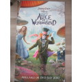 VERY BIG POSTER FROM MOVIE ALICE IN WONDERLAND WITH JOHNNY DEPP APP 1 METRE