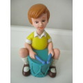 LOVELY VINTAGE DISNEY CHARACTER FIGUIRINE - CHRISTOPHER ROBIN FROM WINNIE THE POOH