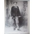 BEAUTIFUL VINTAGE / POSTER / PRINT COLONEL BLAKE WHO JOINED THE BOER FORCES 39CM X 31CM