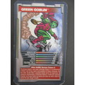TRUMPS DC / MARVEL TRADING CARD 2002 -  GREEN GOBLIN