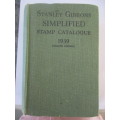 VINTAGE STANLEY GIBBONS SIMPLIFIED STAMP CATALOGUE 1939