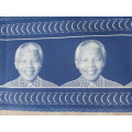 LOVELY FABRIC OF MADIBA MANDELA   ABOUT SIZE OF DINING ROOM TABLE