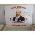 VINTAGE TO ANTIQUE KING EDWARD THE SEVENTH IMPERIAL MILD TOBACCOS CIGAR BOX
