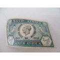 SOUTH AFRICA  2 SILVER JUBILEE STAMPS